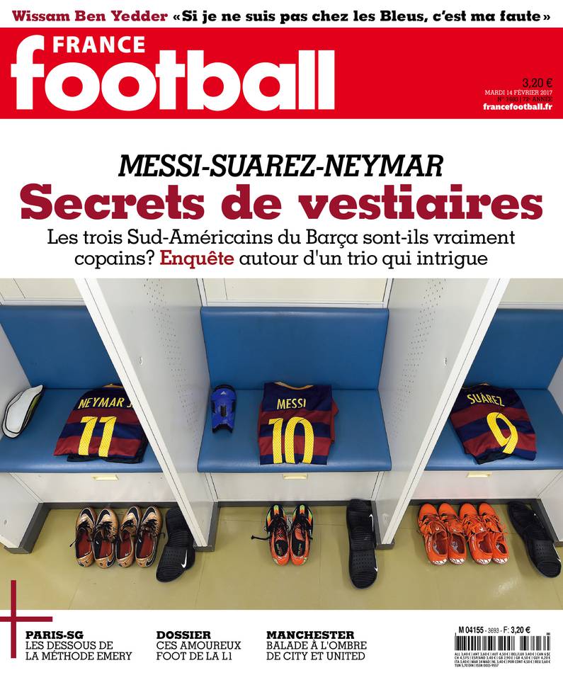 France Football 14 février 2017 France Football du 14 février 2017 à télécharger sur iPad