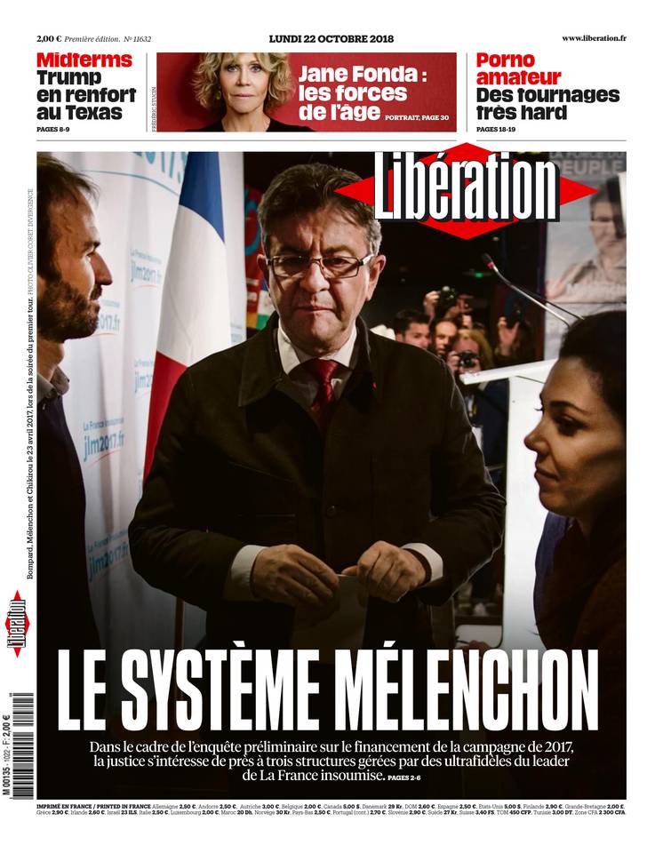 Libération 22 octobre 2018 Libération du 22 octobre 2018 à télécharger sur iPad