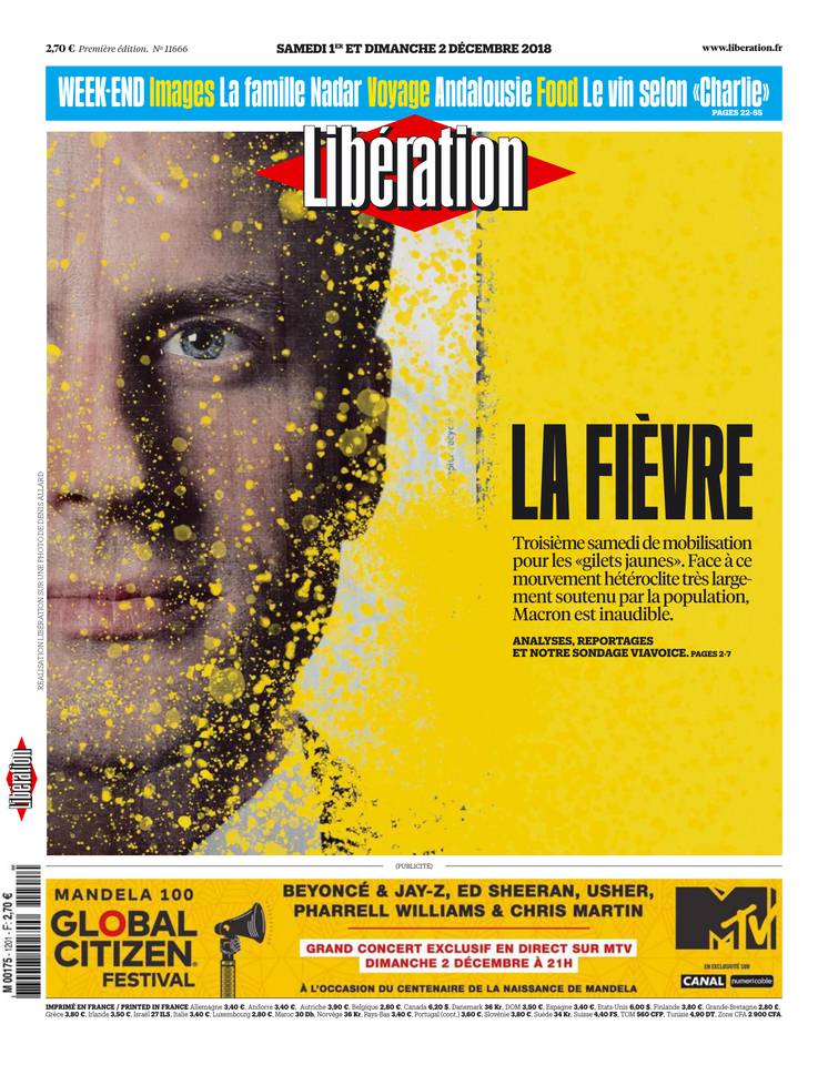 Libération 01 décembre 2018 Libération du 01 décembre 2018 à télécharger sur iPad
