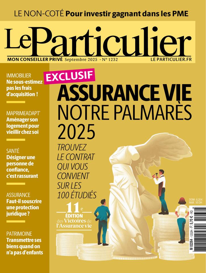 Le Particulier Une du N°1232 - septembre 2025