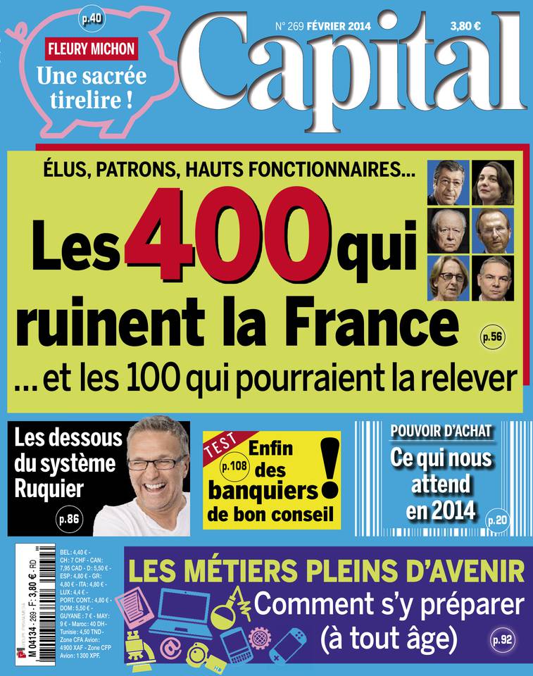 Capital 30 janvier 2014 Capital N°269 du 30 janvier 2014 à télécharger sur iPad