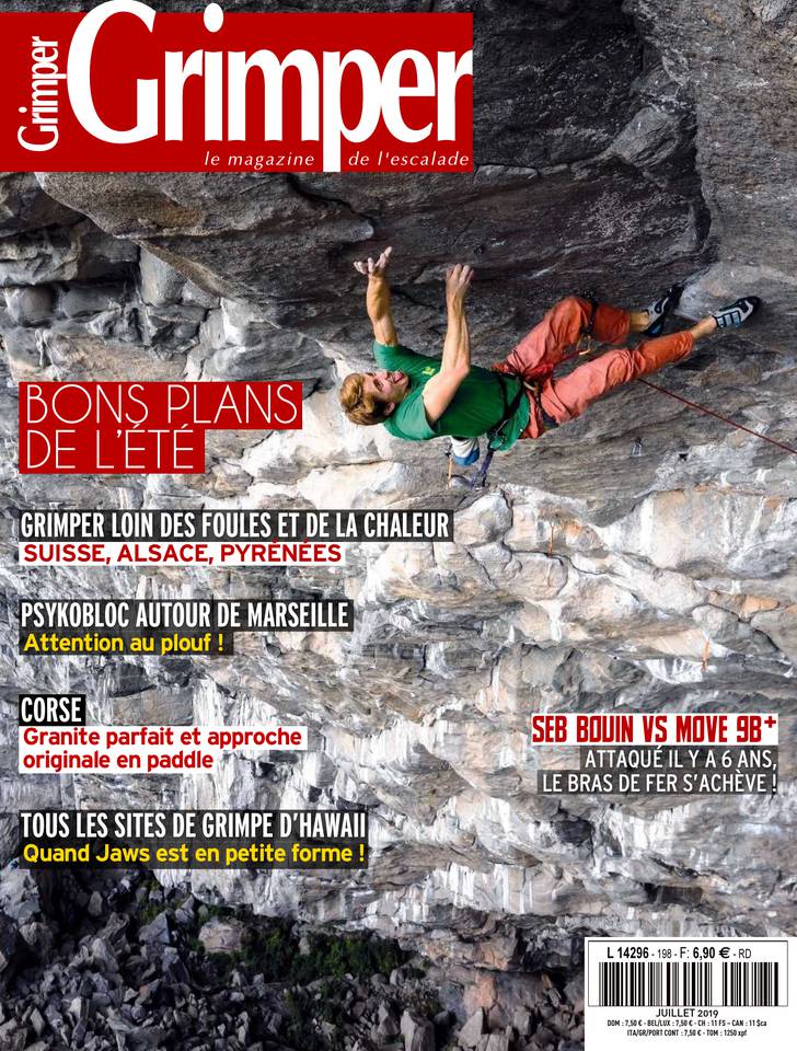 Grimper Magazine 01 juillet 2019 Abonnement Grimper Mag Pas Cher avec le BOUQUET ePresse.fr