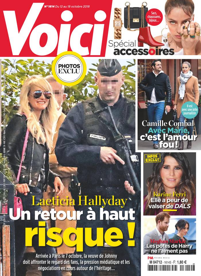 Voici 12 octobre 2018 Voici N°1614 du 12 octobre 2018 à télécharger sur iPad