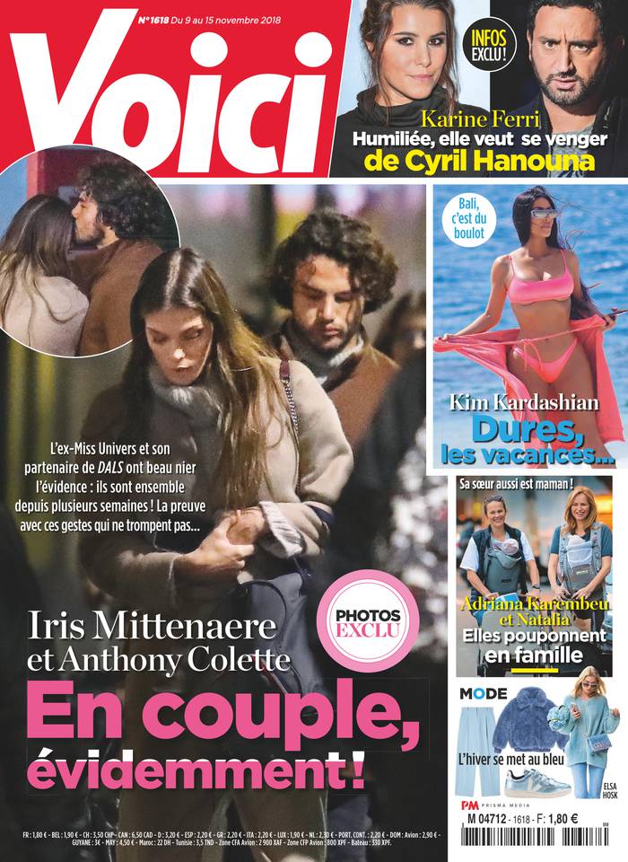 Voici 09 novembre 2018 Voici N°1618 du 09 novembre 2018 à télécharger sur iPad