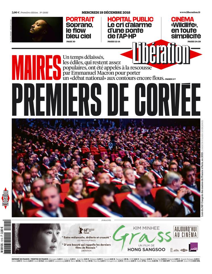 Libération 19 décembre 2018 Libération du 19 décembre 2018 à télécharger sur iPad
