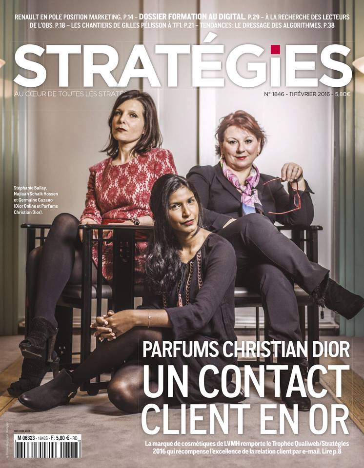 Stratégies 11 février 2016 Stratégies N°1846 du 11 février 2016 à télécharger sur iPad