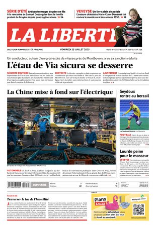 Couverture du magazine en date du 2025-07-25