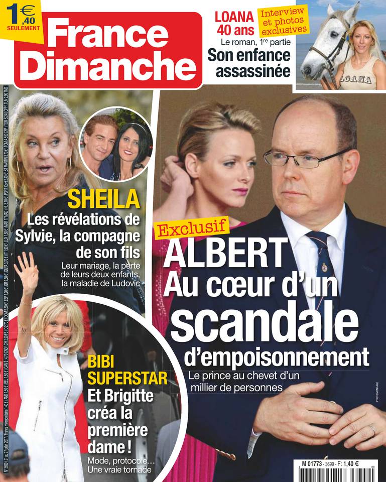 France Dimanche 21 juillet 2017 Abonnement France Dimanche Pas Cher avec le BOUQUET ePresse.fr