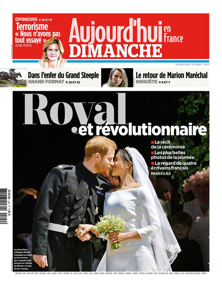 Aujourd'hui en France 20 mai 2018 Aujourd'hui en France du 20 mai 2018 à télécharger sur iPad