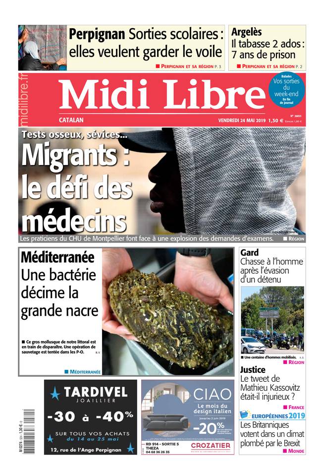 Midi Libre 24 mai 2019 Abonnement à Midi Libre Pas Cher avec le BOUQUET INFO ePresse.fr
