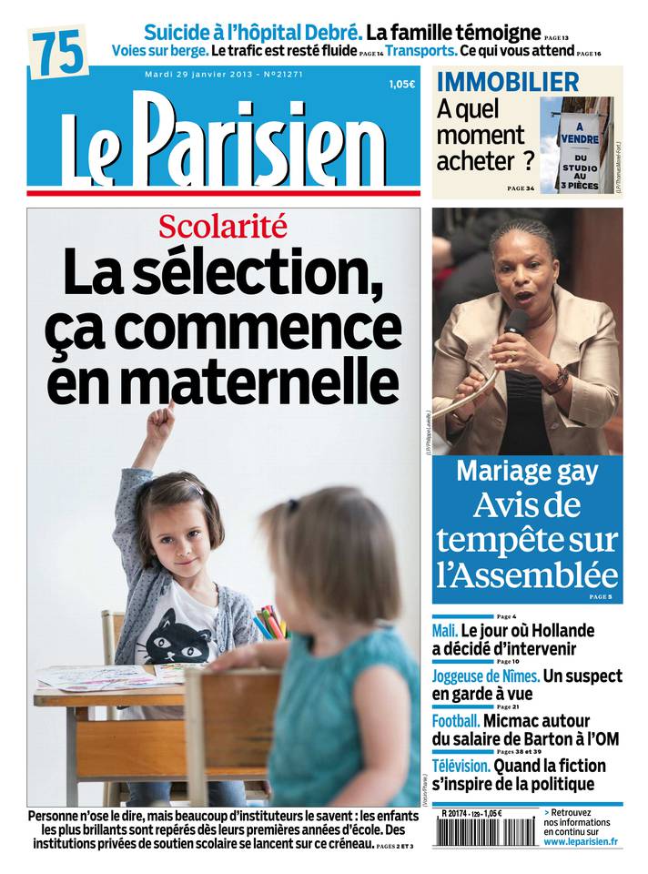 Le Parisien 29 janvier 2013 Le Parisien du 29 janvier 2013 à télécharger sur iPad