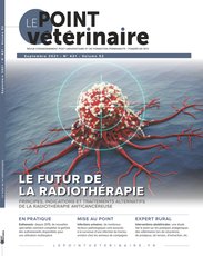 Couverture du dernier numero du Point Vétérinaire