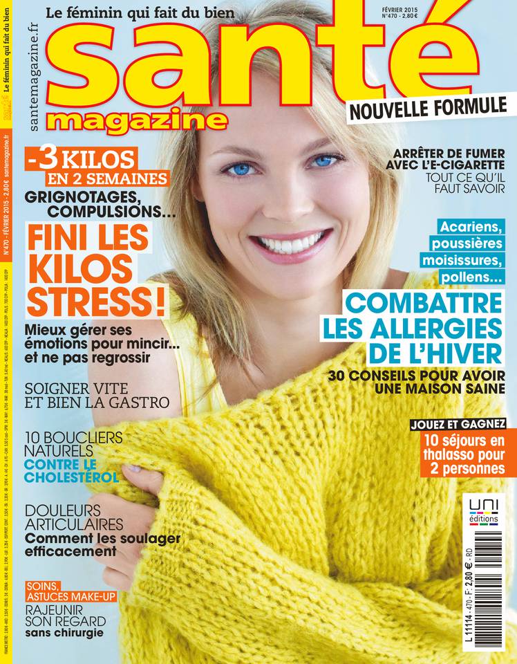 Santé Magazine 08 janvier 2015 Santé Magazine N°470 du 08 janvier 2015 à télécharger sur iPad