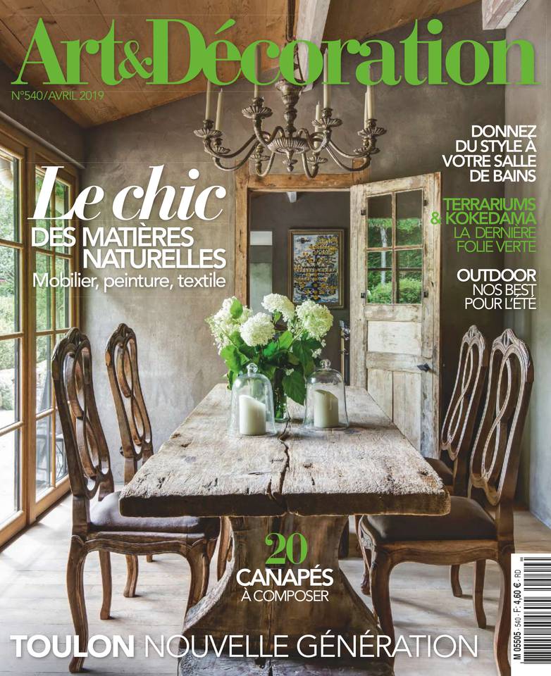 Art & Décoration 05 avril 2019 Abonnement Art & Décoration Pas Cher avec le BOUQUET ePresse.fr