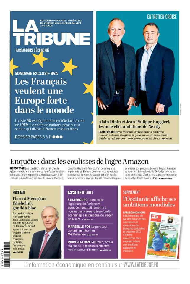 La Tribune Hebdomadaire 24 mai 2019 La Tribune Hebdomadaire du 24 mai 2019 à télécharger sur iPad