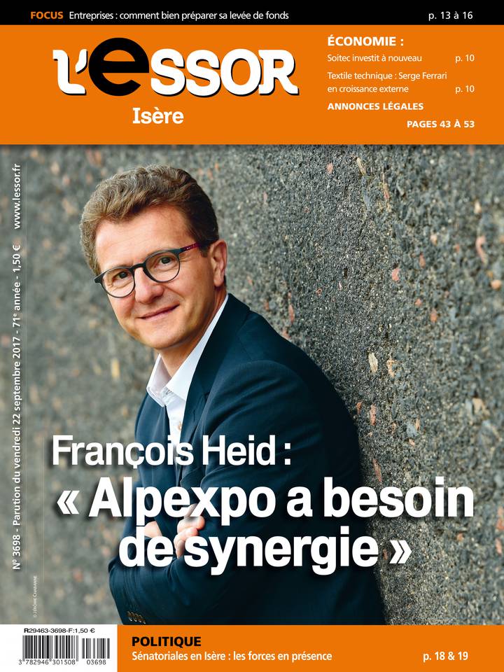 L'Essor Tribune ISERE 22 septembre 2017 L'Essor Tribune ISERE du 22 septembre 2017