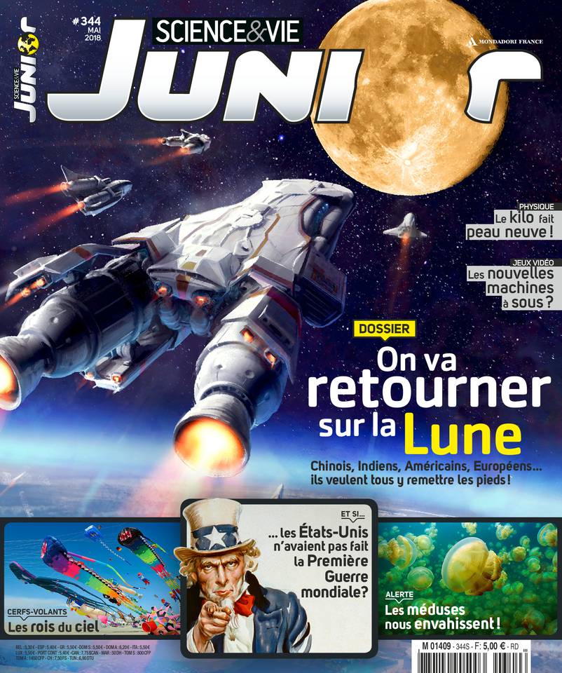 Science & Vie Junior 11 avril 2018 Abonnement Science & Vie Junior avec le BOUQUET d'ePresse.fr