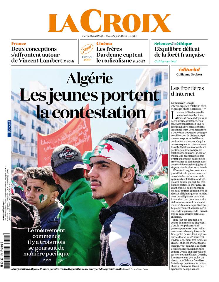 La Croix 21 mai 2019 La Croix du 21 mai 2019 à télécharger sur iPad