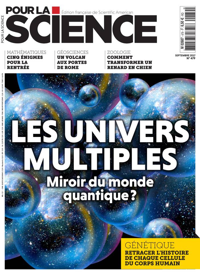 Pour la Science 25 août 2017 Abonnement Pour la Science Pas Cher avec le BOUQUET ePresse.fr