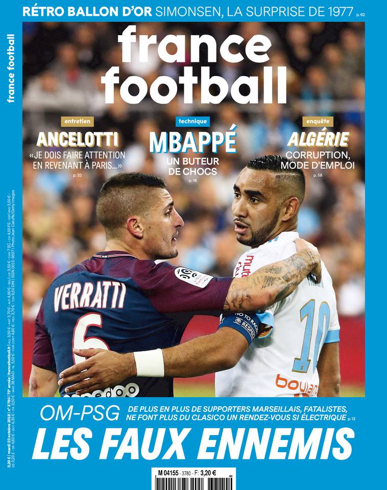 France Football 23 octobre 2018 France Football du 23 octobre 2018 à télécharger sur iPad