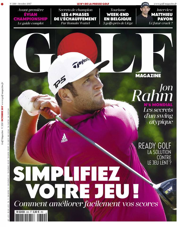 Golf Magazine 08 septembre 2017 Abonnement Golf Magazine Pas Cher avec le BOUQUET ePresse.fr