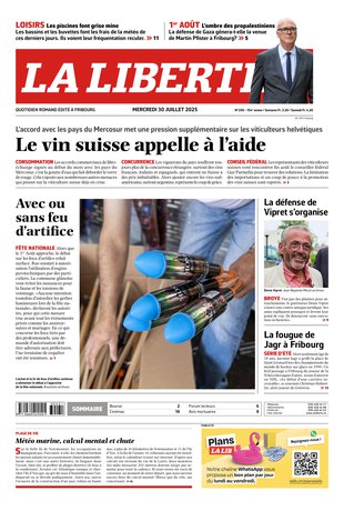 Couverture du magazine en date du 2025-07-30