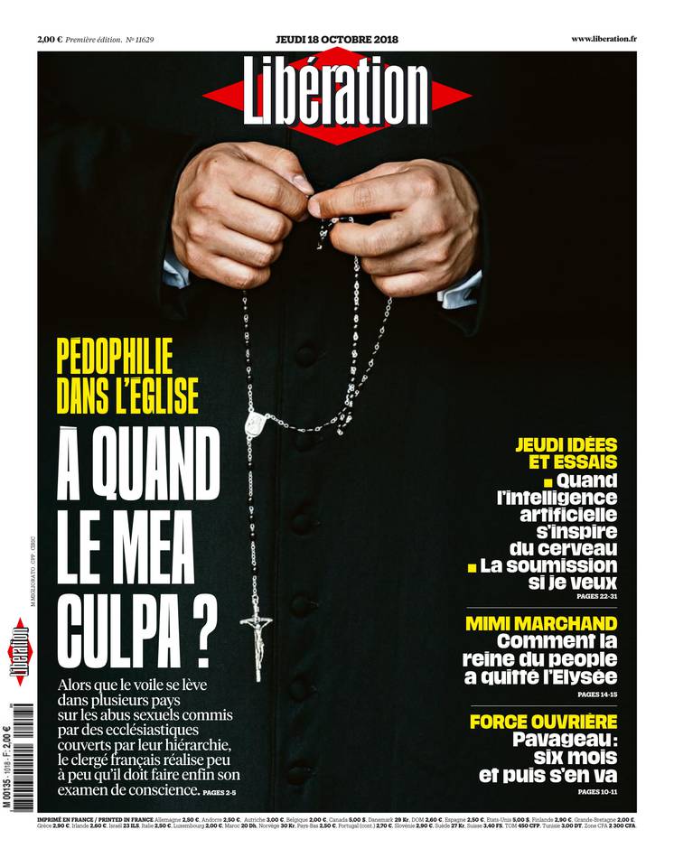Libération 18 octobre 2018 Libération du 18 octobre 2018 à télécharger sur iPad