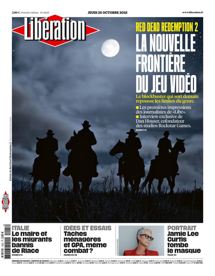 Libération 25 octobre 2018 Libération du 25 octobre 2018 à télécharger sur iPad