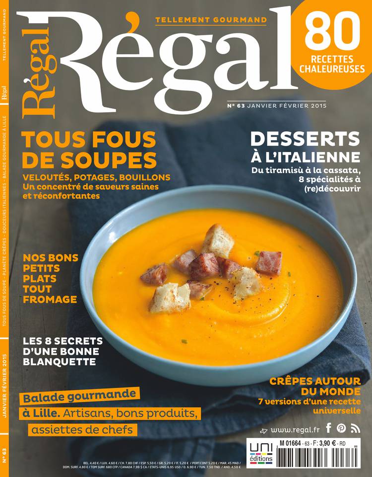Régal 05 janvier 2015 Régal N°63 du 05 janvier 2015 à télécharger sur iPad