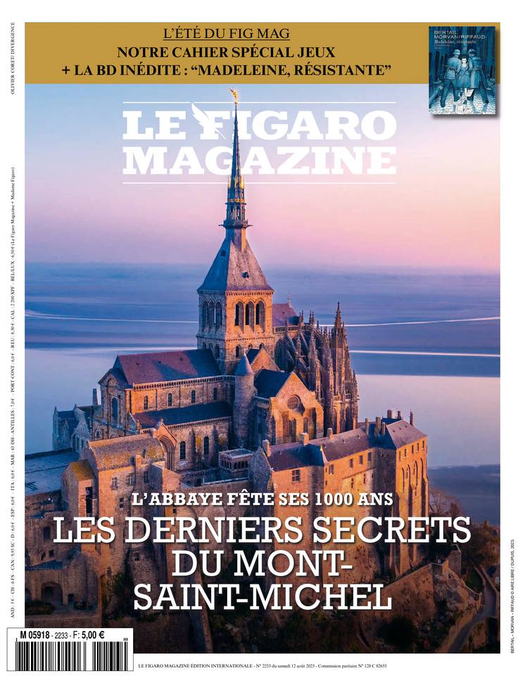 Le Figaro Magazine Une du 11 août 2023
