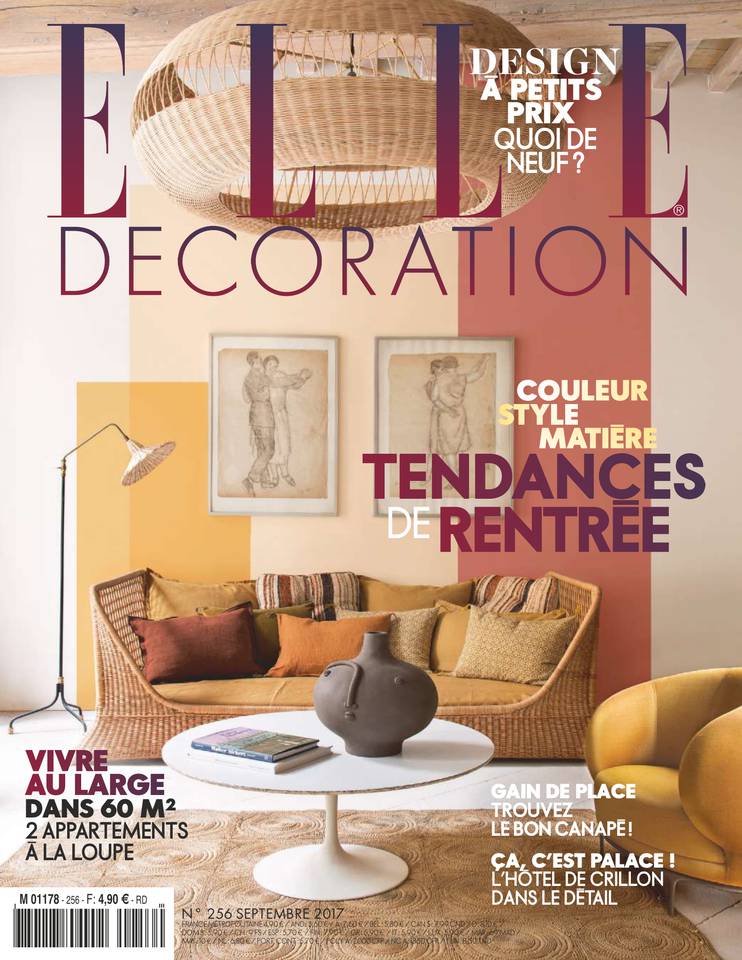 ELLE Décoration 17 août 2017 Abonnement ELLE Décoration Pas Cher avec le BOUQUET ePresse.fr