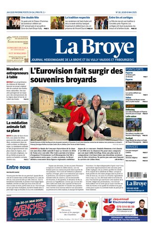 Couverture du magazine en date du 2025-05-08