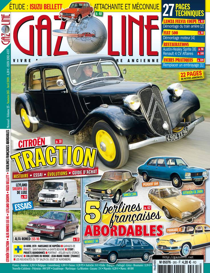 Gazoline 15 mars 2019 Abonnement Gazoline Pas Cher avec le BOUQUET ePresse.fr