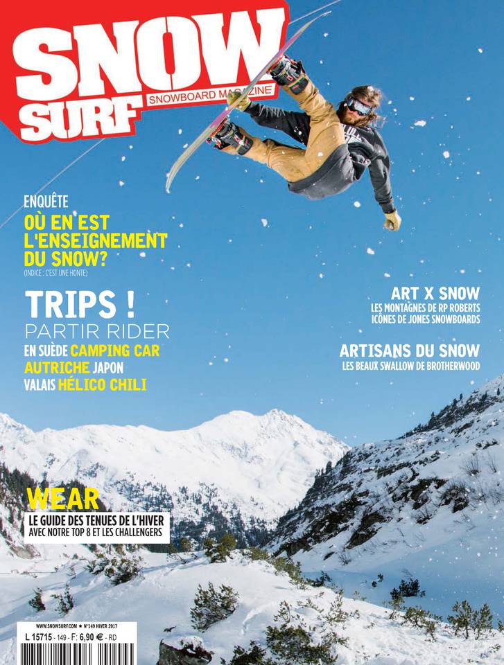 Snowsurf 01 janvier 2017 Abonnement Snowsurf Pas Cher avec le BOUQUET ePresse.fr