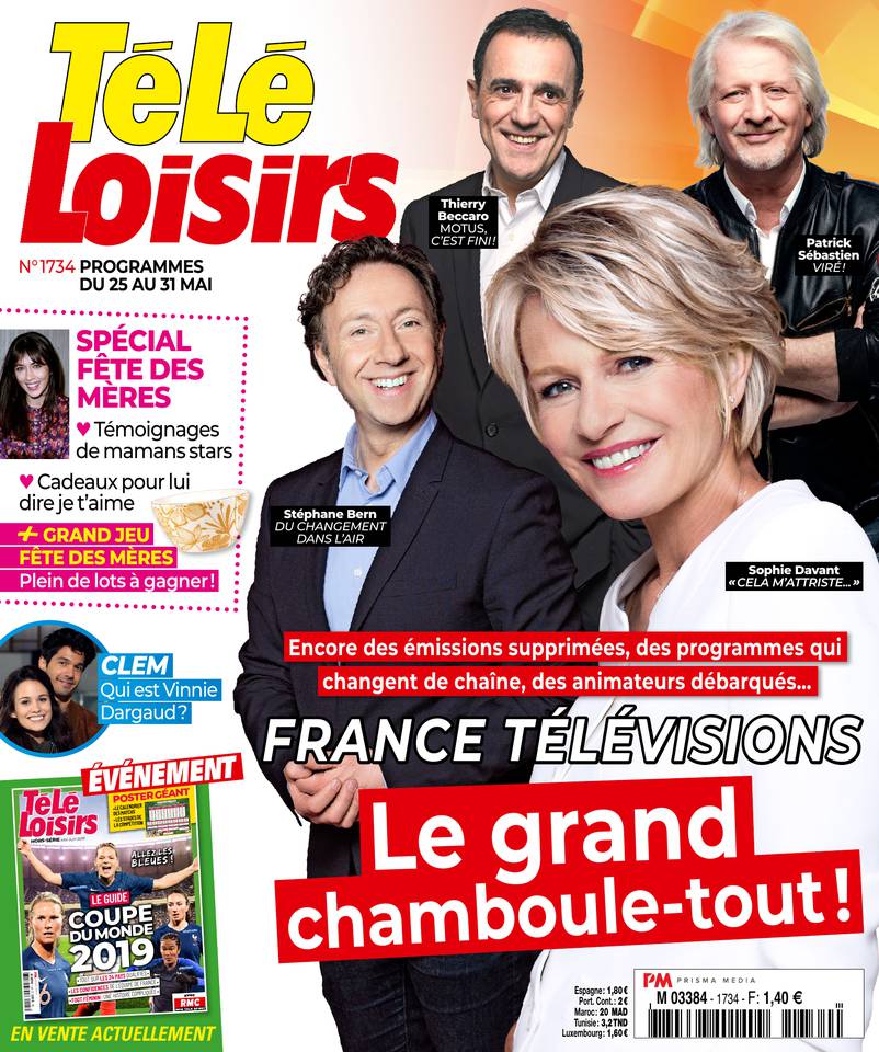 Télé Loisirs 20 mai 2019 Abonnement Télé Loisirs Pas Cher avec le BOUQUET ePresse.fr