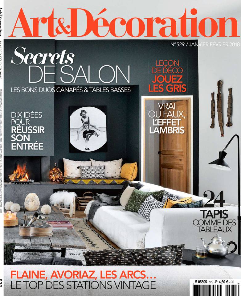 Art & Décoration 09 janvier 2018 Art & Décoration N°529 du 09 janvier 2018 à télécharger sur iPad
