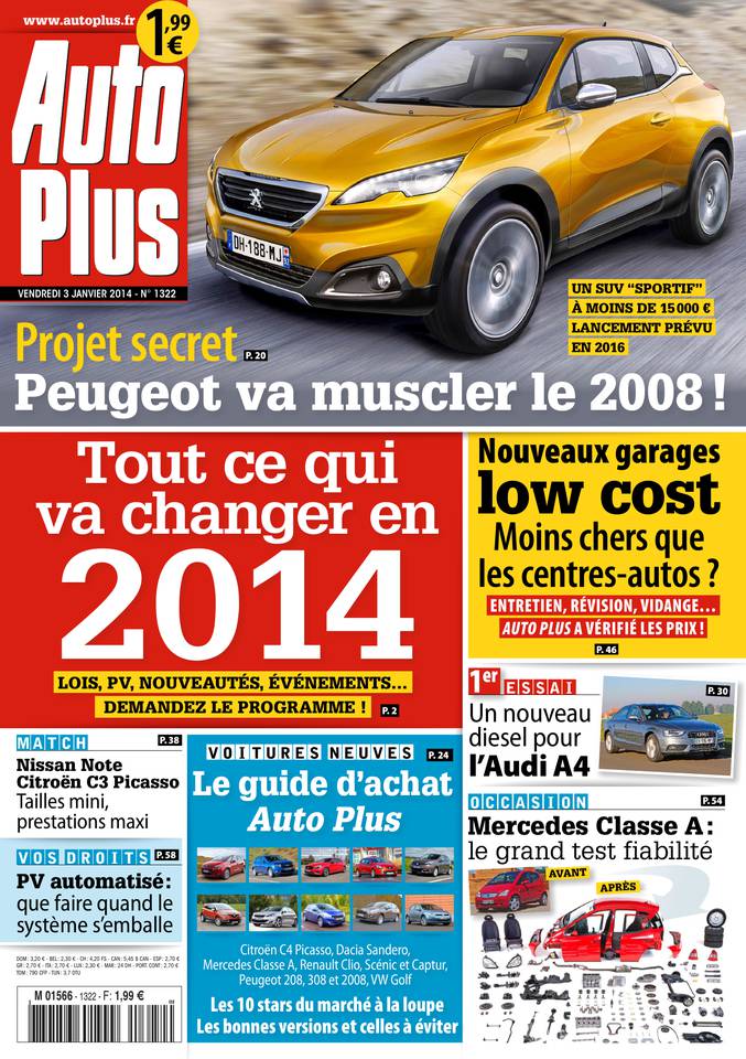 Auto Plus 03 janvier 2014 Auto Plus N°1322 du 03 janvier 2014 à télécharger sur iPad
