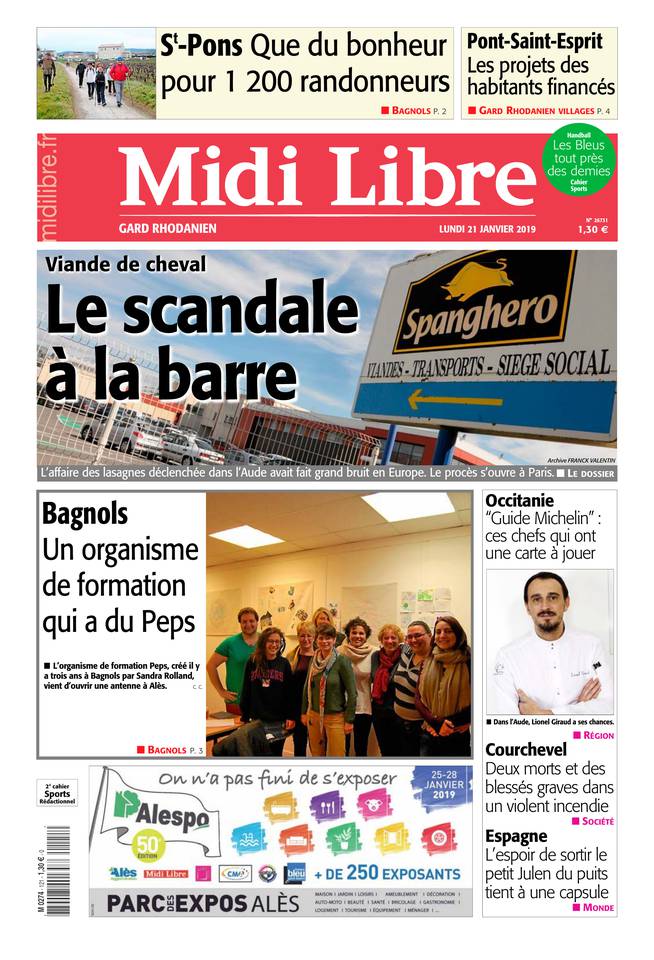 Midi Libre 21 janvier 2019 Abonnement à Midi Libre Pas Cher avec le BOUQUET INFO ePresse.fr