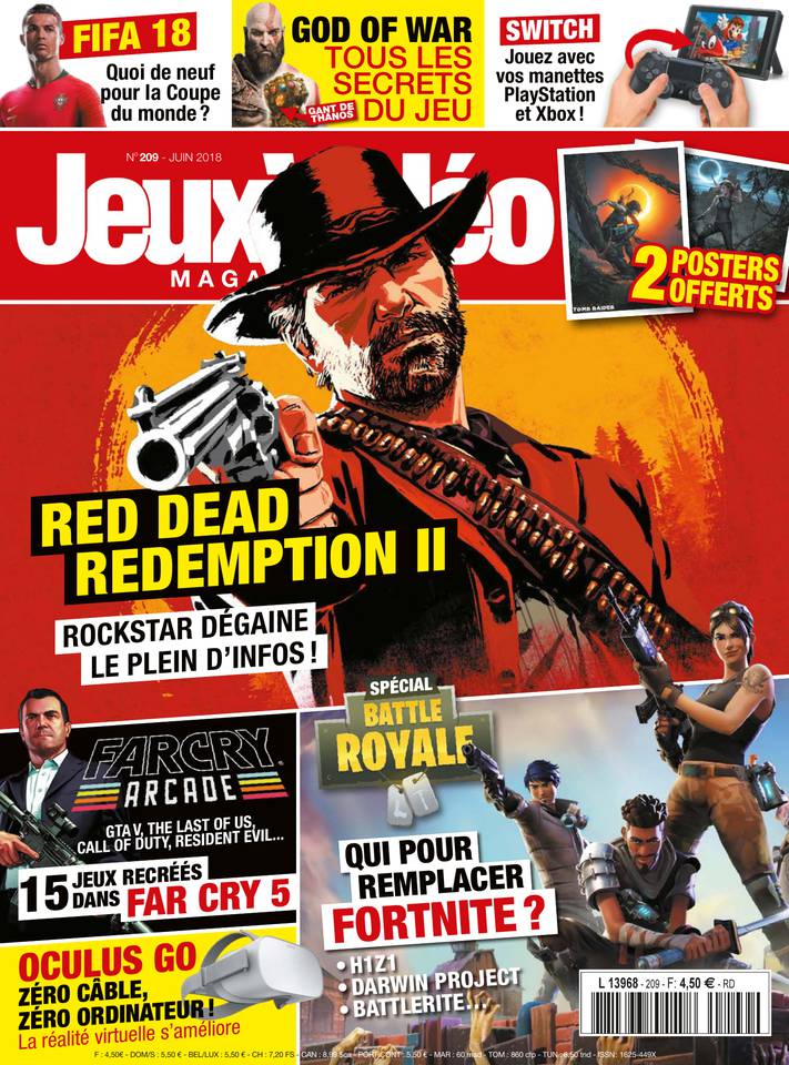 Jeux Vidéo Magazine 25 mai 2018 Abonnement Jeux Vidéo Mag Pas Cher avec le BOUQUET À LA CARTE ePresse.fr