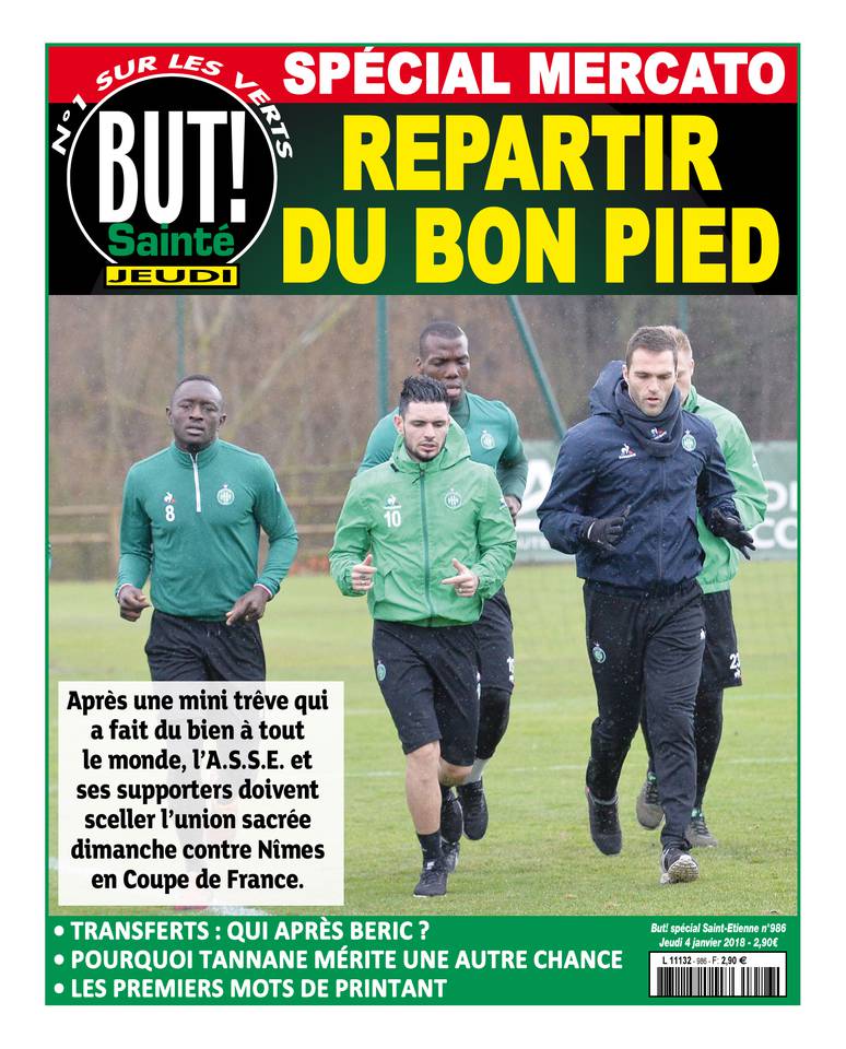 But! Sainté Jeudi 04 janvier 2018 But! Sainté Jeudi N°986 du 04 janvier 2018 à télécharger sur iPad