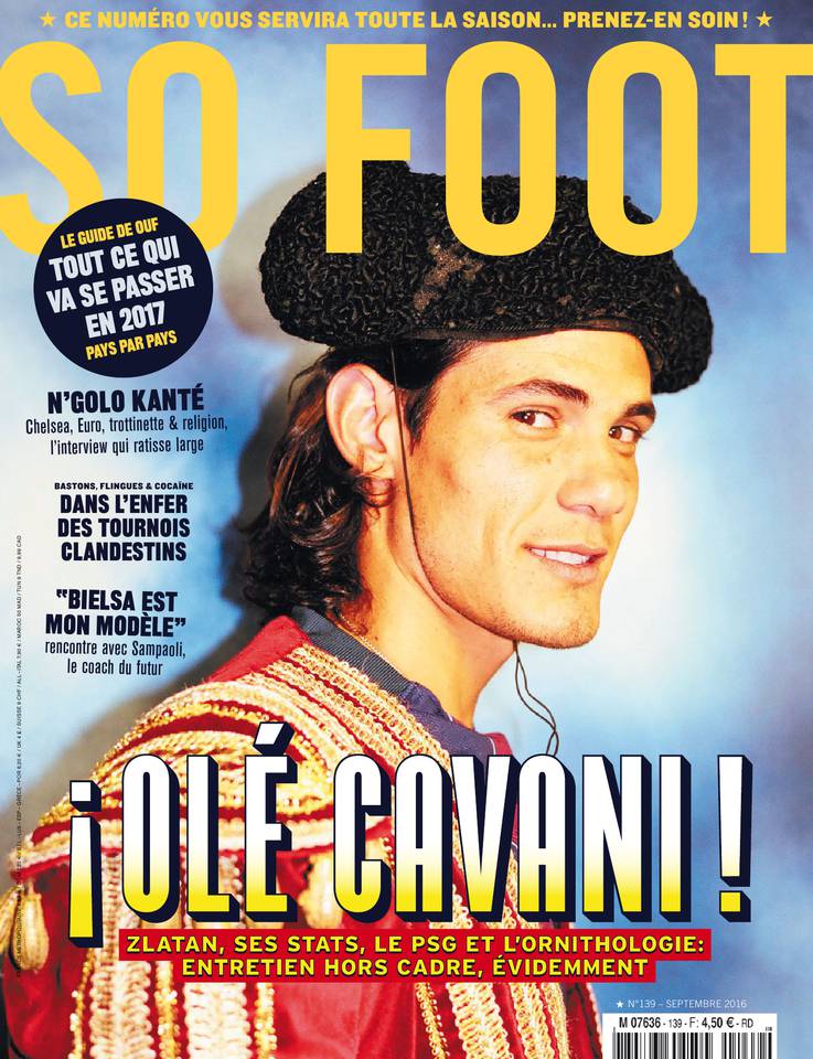 SO FOOT 01 septembre 2016 SO FOOT N°139 du 01 septembre 2016 à télécharger sur iPad