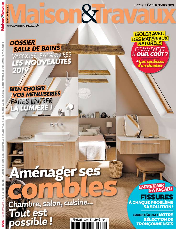 Maison et Travaux 22 février 2019 Abonnement Maison & Travaux Pas Cher avec le BOUQUET ePresse.fr
