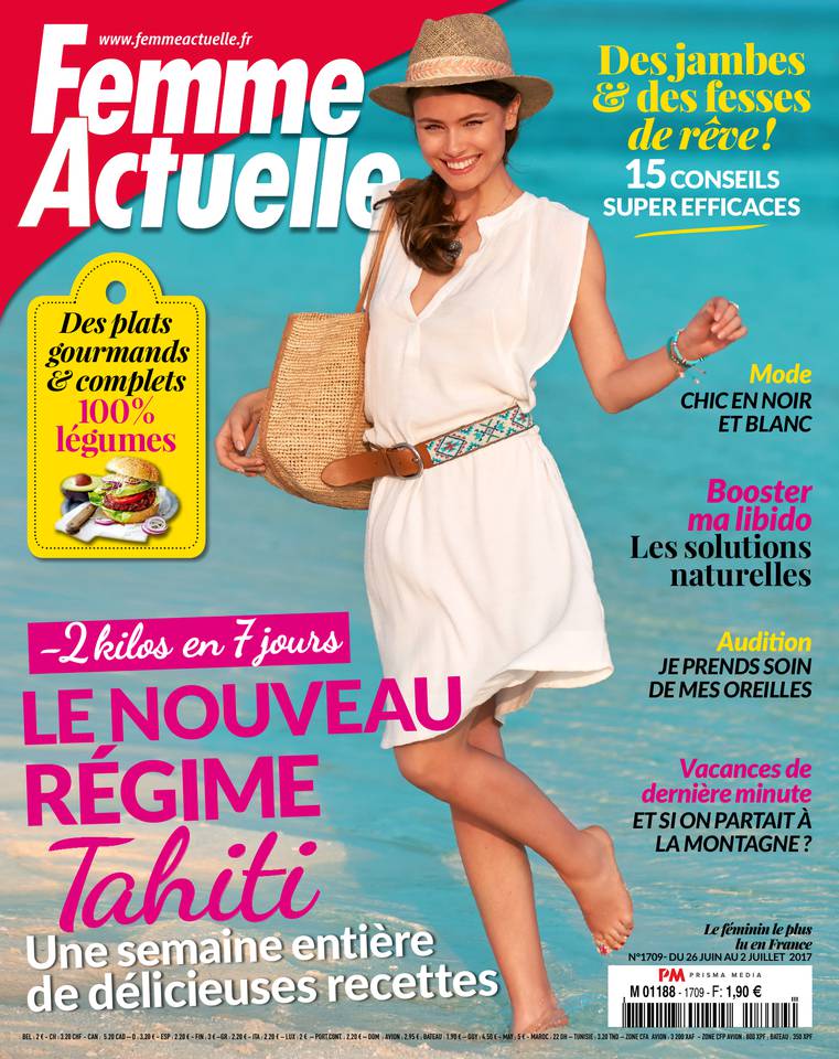 Femme Actuelle 26 juin 2017 Abonnement à Femme Actuelle Pas Cher avec le BOUQUET ePresse.fr