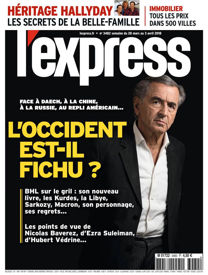 L'Express 28 mars 2018 L'Express N°3482 du 28 mars 2018 à télécharger sur iPad