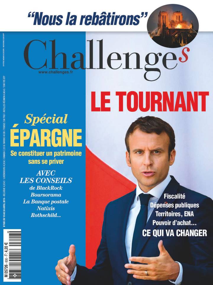 Challenges 18 avril 2019 Abonnement Challenges Pas Cher avec le BOUQUET ÉCONOMIE ePresse.fr