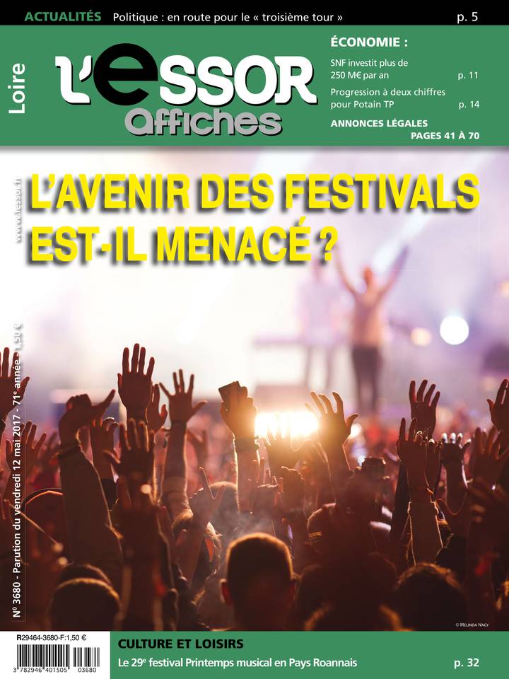 L'Essor Affiches LOIRE 12 mai 2017 L'Essor Affiches LOIRE du 12 mai 2017 à télécharger sur iPad