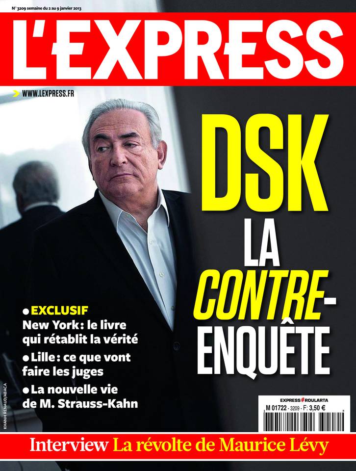 L'Express 02 janvier 2013 L'Express N°3209 du 02 janvier 2013 à télécharger sur iPad