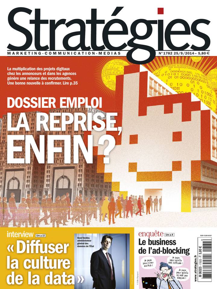 Stratégies 25 septembre 2014 Stratégies N°1782 du 25 septembre 2014 à télécharger sur iPad