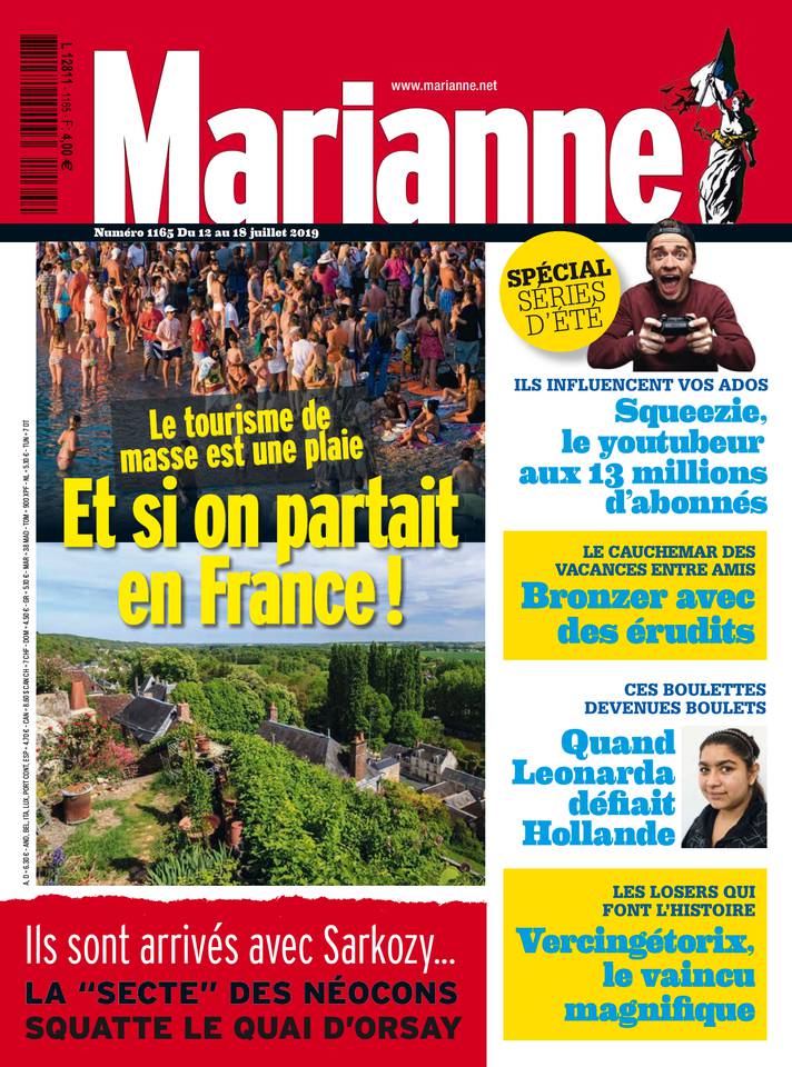 Marianne 12 juillet 2019 Abonnement à Marianne Pas Cher avec le BOUQUET INFO ePresse.fr