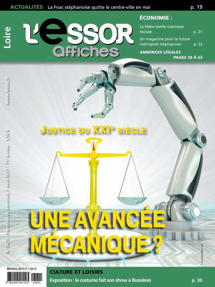 L'Essor Affiches LOIRE 07 avril 2017 L'Essor Affiches LOIRE du 07 avril 2017 à télécharger sur iPad